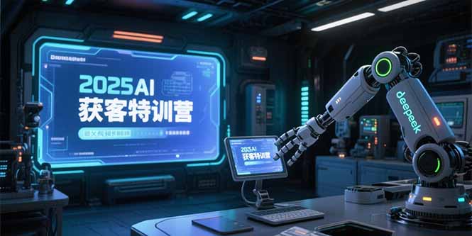 2025AI获客特训营,AI图文视频全制作,deepseek工具实操教学-优优云网创